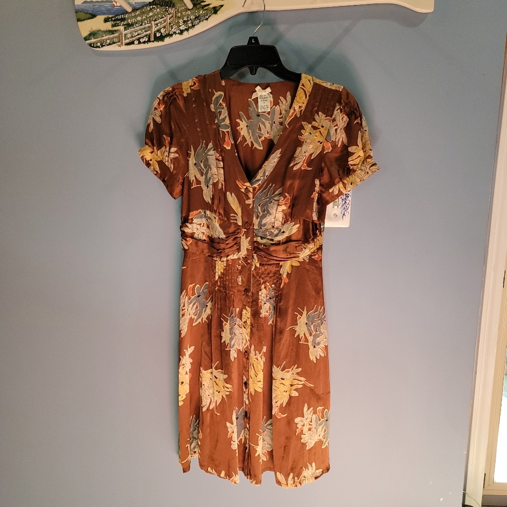 1940s Style Silk dress